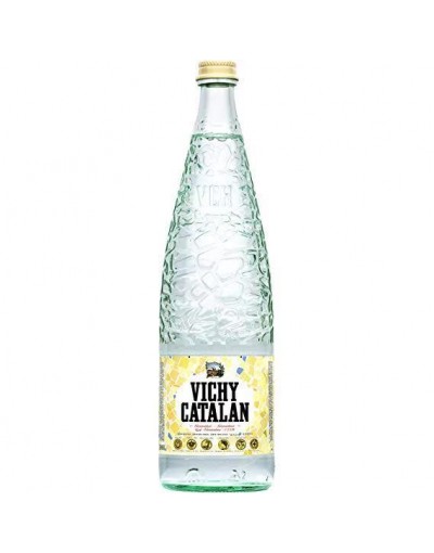Agua con gas Vichy catalán 1L