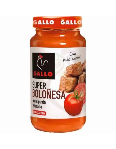 Salsa Boloñesa Gallo 260g...