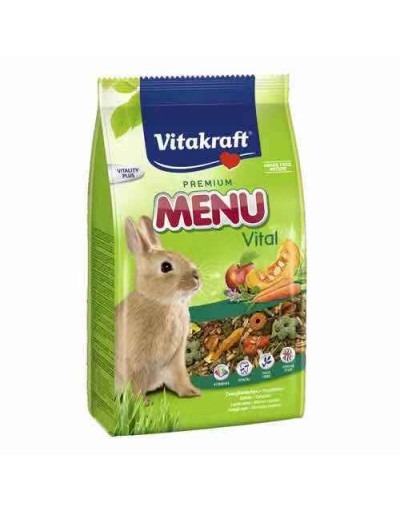 Comida conejos Menú vital...